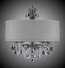 American Brass & Crystal CH6512-O-13S-PI-HL - 5 Light Llydia Chandelier