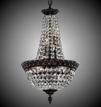 American Brass & Crystal CH8512-P-01G - 12"W - 6 Light Corinthian Chandelier