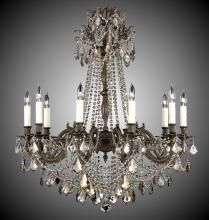 American Brass & Crystal CH9258-O-02G-PI - 10 Light Biella Chandelier