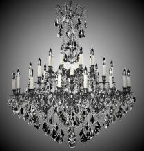 American Brass & Crystal CH9323-A-12G-ST - 32 Light Elise Chandelier