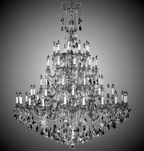 American Brass & Crystal CH9327-A-12G-ST - 60 Light Elise Chandelier