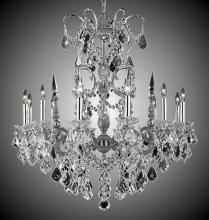 American Brass & Crystal CH9382-A-21S-PI - 12 Light Venetian Chandelier