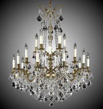 American Brass & Crystal CH9865-A-03G-ST - 5+15 Light Sterling Chandelier