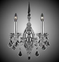 American Brass & Crystal WS9392-O-01G-ST - 2 Light Venetian Wall Sconce