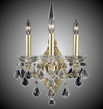 American Brass & Crystal WS9393-A-10W-PI - 3 Light Venetian Wall Sconce