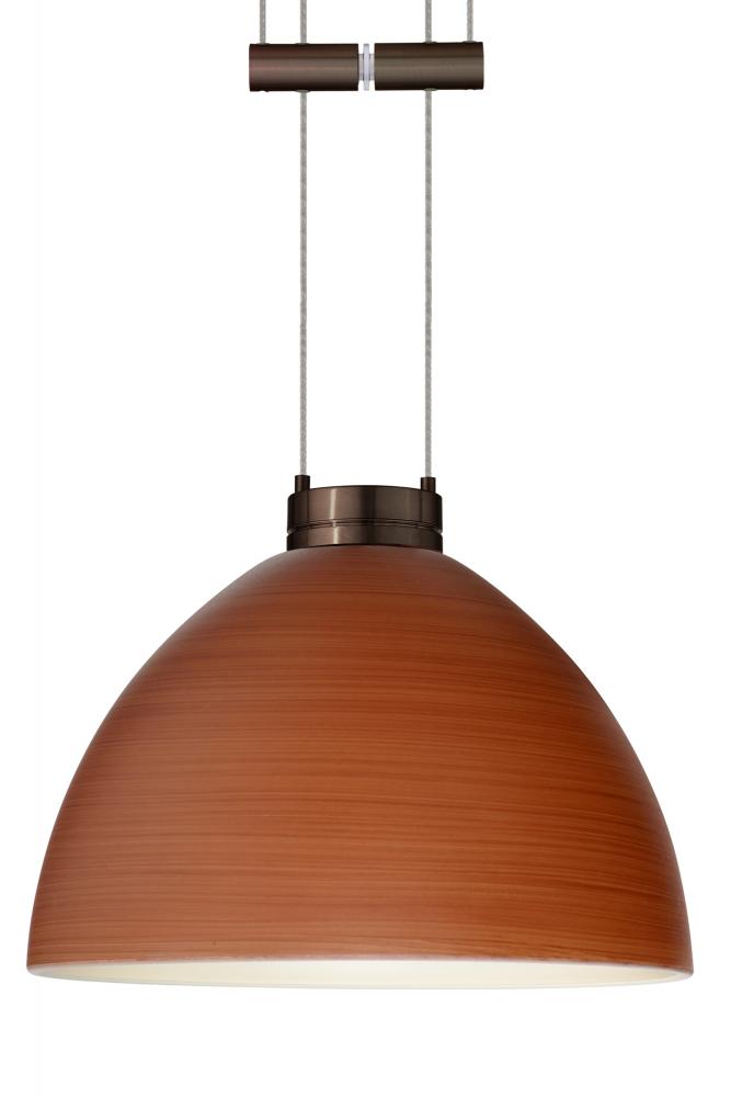 Besa Pendant Brella Bronze Cherry 1x50W Halogen