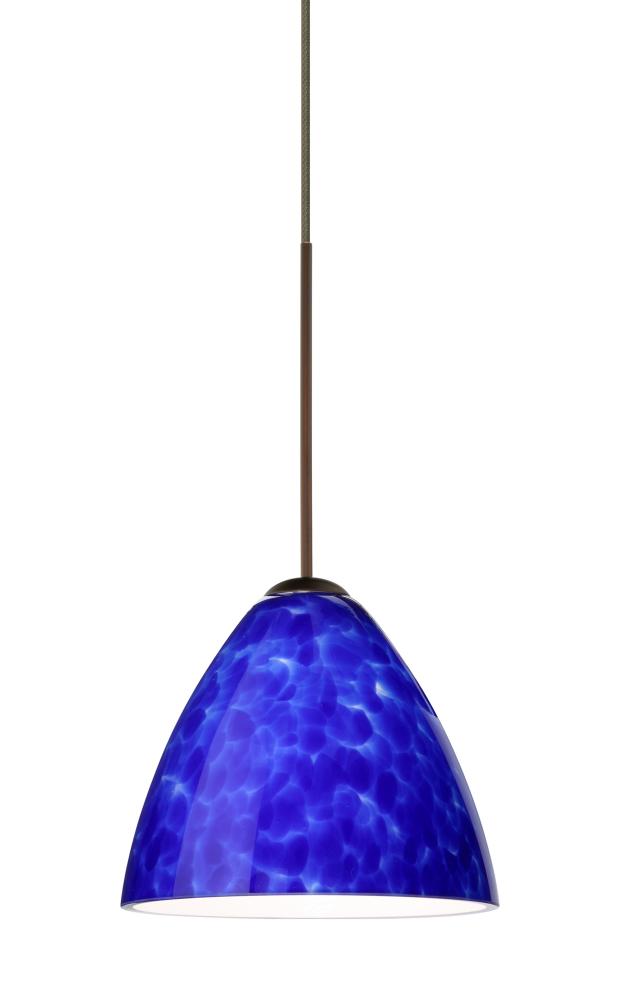 Besa Pendant For Multport Canopy Mia Bronze Blue Cloud 1x50W Halogen