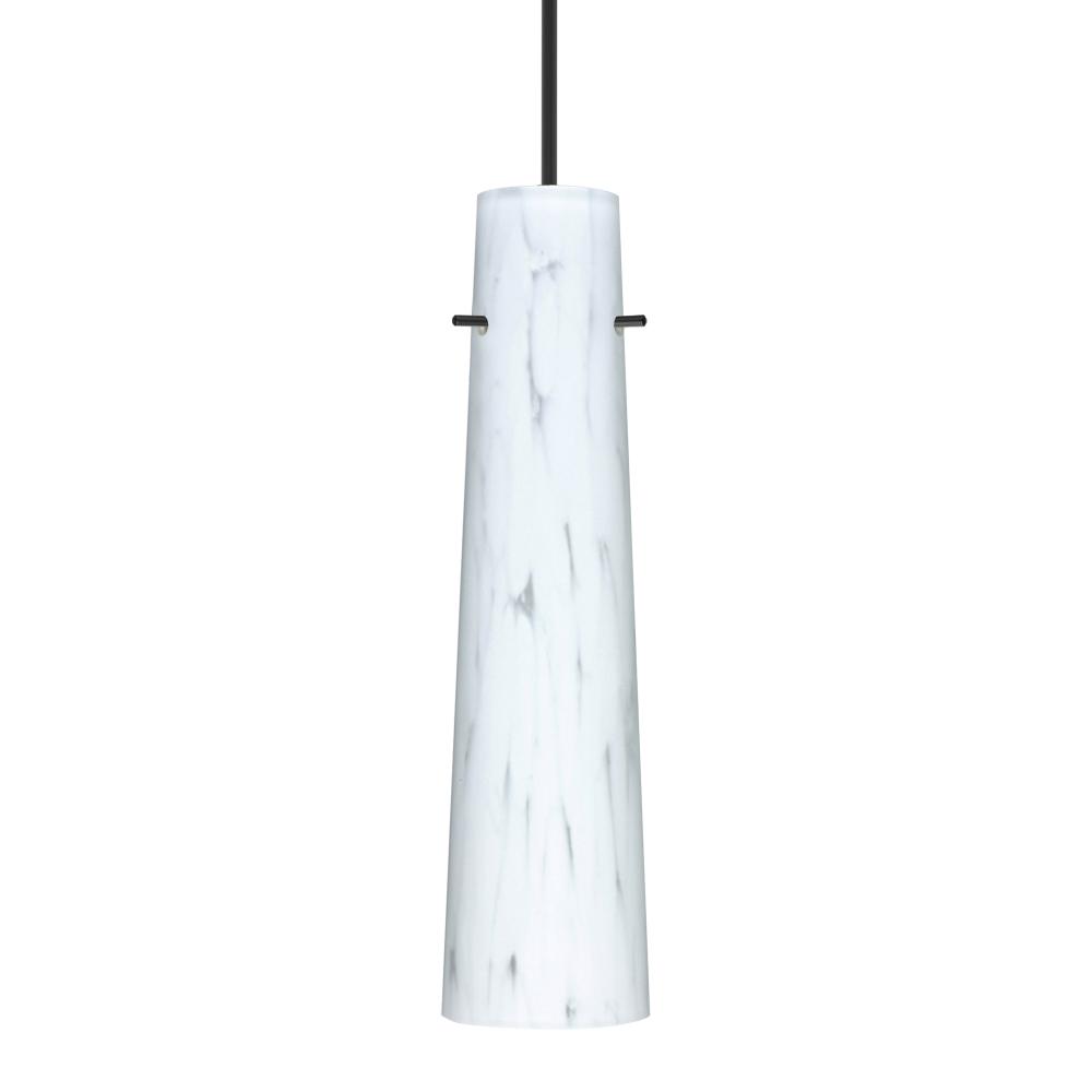 Besa Camino Pendant for Multiport Canopy Black Carrera 1x50W Halogen, 0-10V Dimming