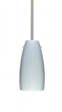 Besa Lighting 1TT-1512KR-SN - Besa Tao 10 Stem Pendant Satin Nickel Chalk 1x100W Medium Base