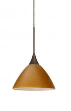 Besa Lighting 1XC-1743OK-BR - Besa Pendant Domi Bronze Oak 1x50W Halogen