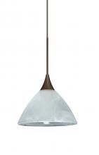 Besa Lighting X-174352-BR - Besa Pendant For Multiport Canopy Domi Bronze Marble 1x50W Halogen