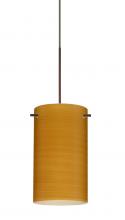 Besa Lighting X-4404OK-BR-277 - Besa Stilo 7 Pendant for Multiport Canopy Bronze Oak 1x50W Halogen, 277V