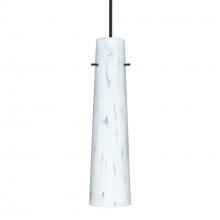 Besa Lighting X-567419-BK-DIM010 - Besa Camino Pendant for Multiport Canopy Black Carrera 1x50W Halogen, 0-10V Dimming