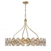 Savoy House 1-4528-14-221 - Marbella 14-Light Chandelier in Gold Shimmer by Breegan Jane