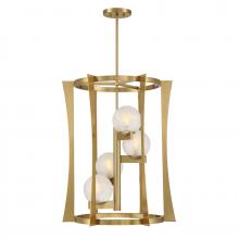 Savoy House 3-1018-4-322 - Darien 4-Light Pendant in Warm Brass