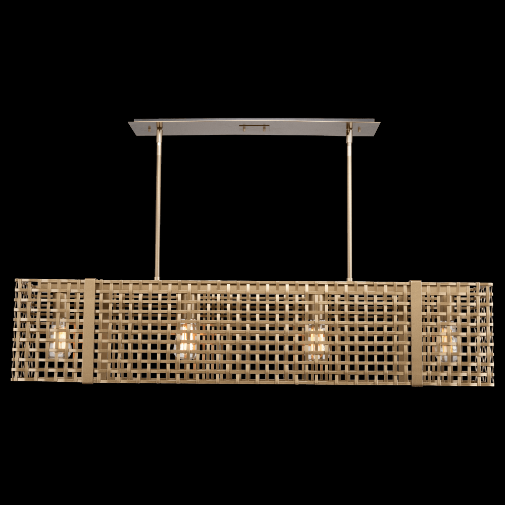 Tweed Linear Suspension-65-Flat Bronze