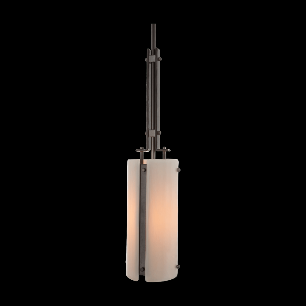 Urban Loft Trestle Pendant-0A-Matte Black