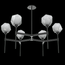 Hammerton CHB0039-39-MB-S-001-L3 - Gem Round Belvedere Chandelier-39-Matte Black