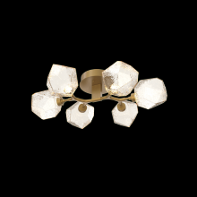 Hammerton CLB0039-01-GB-A-L3-RTS - Gem 6-Light Flush Mount-Gilded Brass