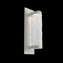 Hammerton IDB0090-01-BS-TT-L1 - Tabulo Sconce-Beige Silver-Tidal Cast Glass