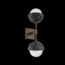 Hammerton IDB0093-02-FB-BC-L3 - Cabochon Double Sconce