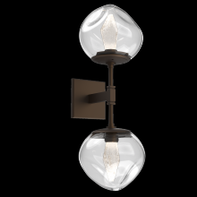 Hammerton IDB0095-02-FB-GC-L1 - Luna Double Sconce