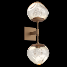 Hammerton IDB0095-02-NB-FA-L3 - Luna Double Sconce