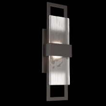 Hammerton ODB0085-01-SB-FG-L2 - Sasha 20" Sconce-Statuary Bronze-Frosted Granite