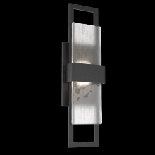 Hammerton ODB0085-01-TB-FG-L2 - Sasha 20" Sconce-Textured Black-Frosted Granite