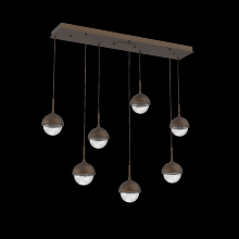 Hammerton PLB0093-07-FB-MC-C01-L1 - Cabochon Linear Pendant Chandelier