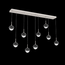 Hammerton PLB0093-09-BS-BC-C01-L1 - Cabochon Linear Pendant Chandelier