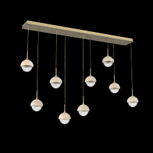 Hammerton PLB0093-09-GB-TC-C01-L1 - Cabochon Linear Pendant Chandelier