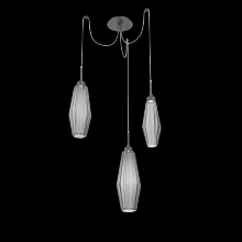 Hammerton SCB0049-03-GP-RS-C01-L1 - Aalto Round 3pc Swag Multi-Pendant