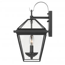 Worldwide Lighting Corp E10016-001 - Sullivan 16 In 2-Light Matte Black Painted Outdoor Wall Sconce Lamp