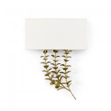 Palecek 2471-79 - Eucalyptus Leaf Brass Shade Scn Left