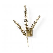 Palecek 2473-79 - Eucalyptus Leaf Brass Sconce