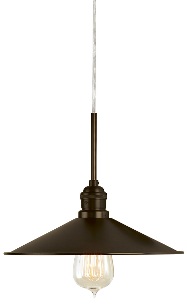 Pendant Dim Sum II Bronze  Black Cord