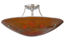 Stone Lighting CL502LVBZMB6 - Ceiling Neptune Grande Lava Bronze E26 Incandescent 3x60W