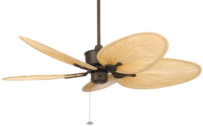 Tropical Oil Rubbed Bronze Ceiling Fan