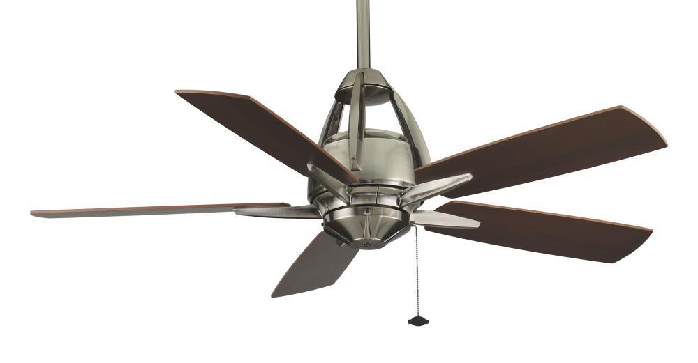 Contemporary Pewter Ceiling Fan