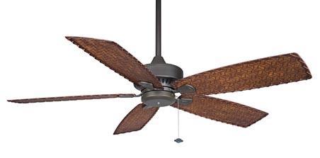 Tropical Oil Rubbed Bronze Ceiling Fan