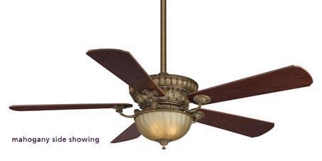 Traditional Three Light Sedona Beige Ceiling Fan