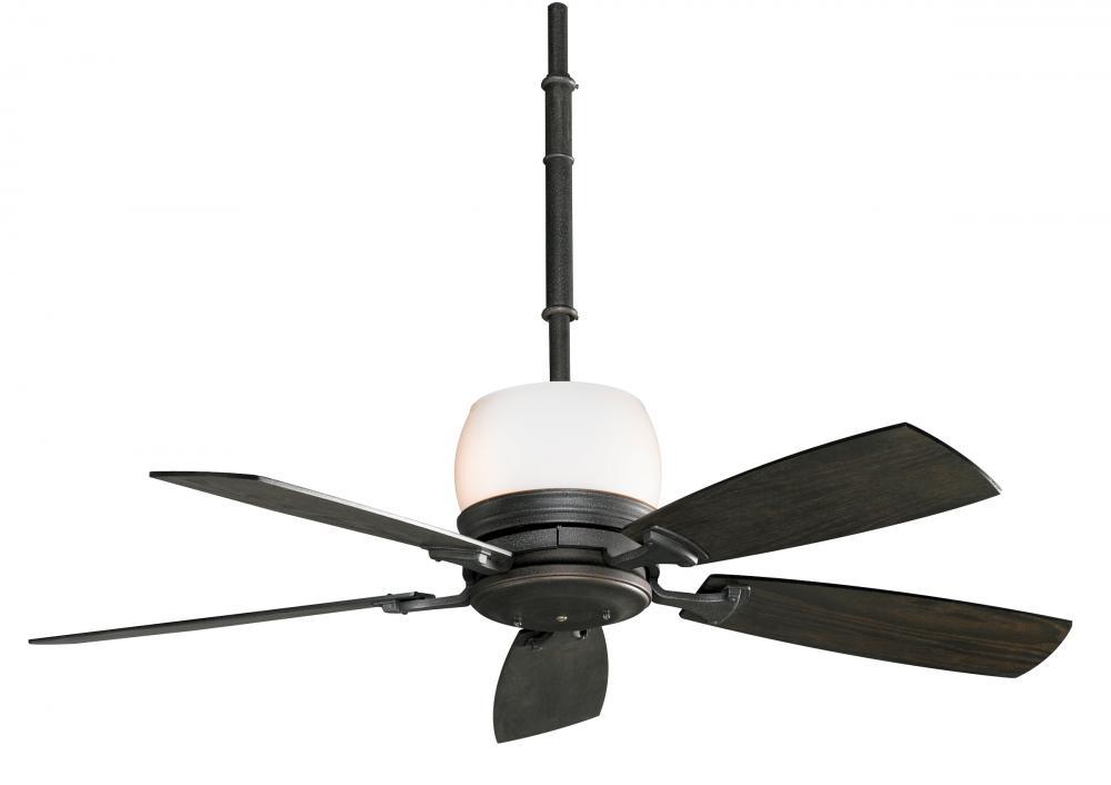 Transitional Three Light Dark Smoke Ceiling Fan