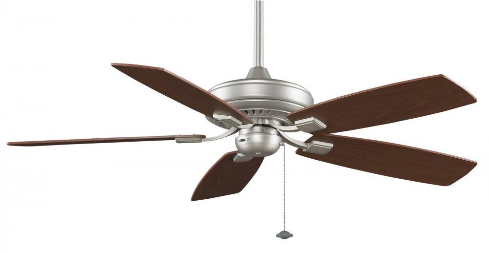 Traditional Satin Nickel Ceiling Fan