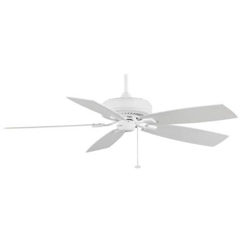 Traditional White Ceiling Fan