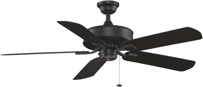 Traditional Black Ceiling Fan