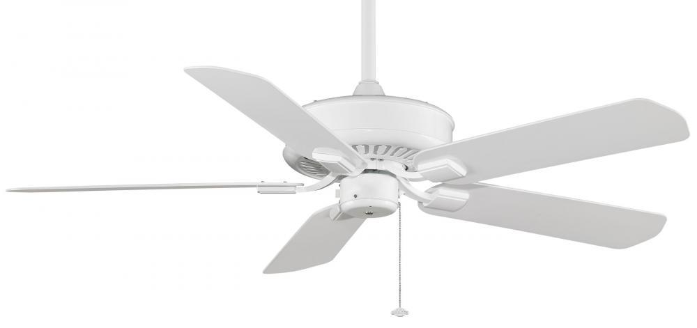 Traditional White Ceiling Fan