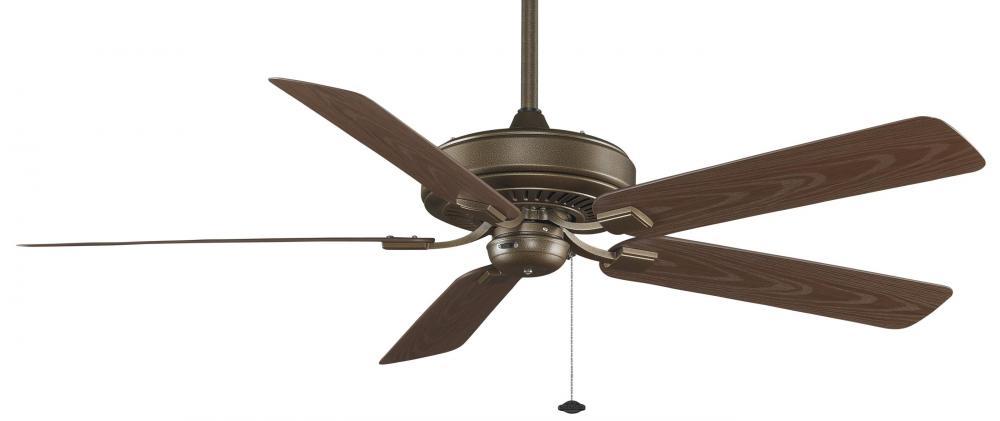 Traditional Aged Bronze Ceiling Fan