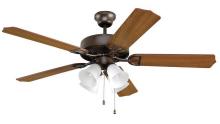 FanC Fans Fanimation BP215OB1 - Traditional Four Light Oil Rubbed Bronze Ceiling Fan