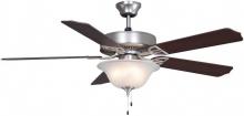 FanC Fans Fanimation BP220SN1 - Traditional Three Light Satin Nickel Ceiling Fan